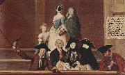 Pietro Longhi Das Rhinozeros painting